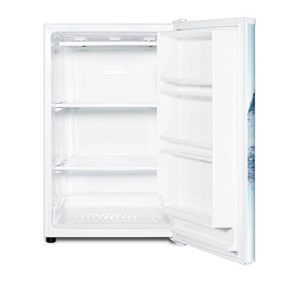 Shop Summit Fs603frost 22 Wide 5 Cu Ft Mini Fridge Refrigerator Decal Overstock 30488610