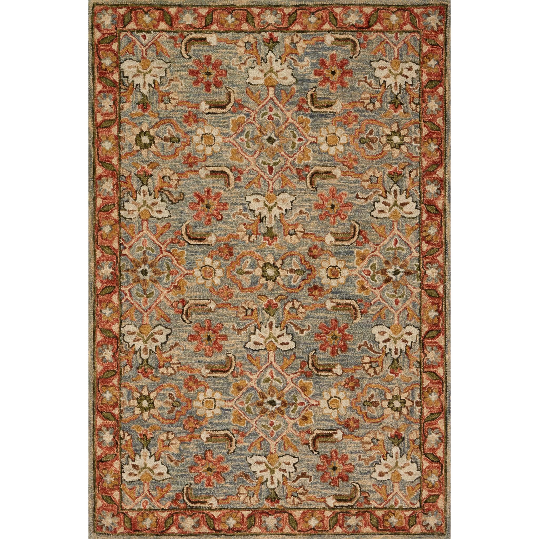 Alexander Home Madaline Traditional Floral Hand Hooked 100 Wool Area Rug On Sale Overstock 14039309