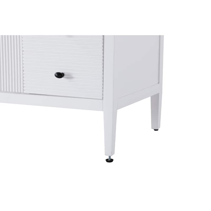 Elegant Lighting VF29654 Blakely 54" Free Standing Single Basin Vanity
