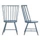preview thumbnail 16 of 26, Truman High Back Metal and Wood Spindle Dining Chair (Set of 2) by iNSPIRE Q Modern