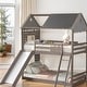 preview thumbnail 14 of 46, Playhouse Design Twin Size House Bed Kids Bed