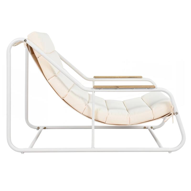 Outdoor Chaise Lounge Chairs Set of 3