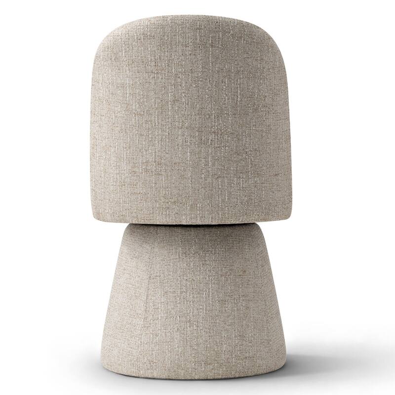 Upholstered Swivel Dining Chair(Set of 4)