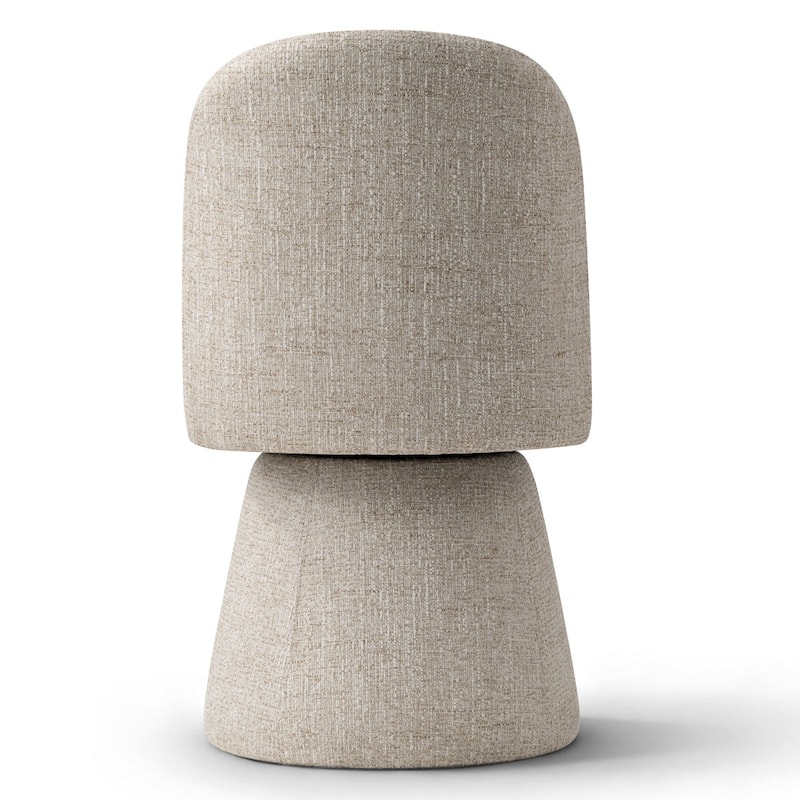 Upholstered Swivel Dining Chair(Set of 6)