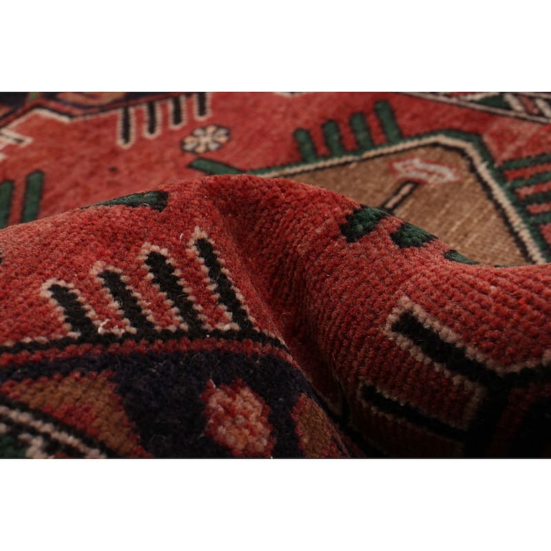 ECARPETGALLERY Hand-knotted Konya Anatolian Red Wool Rug - 3'5 x 10'6