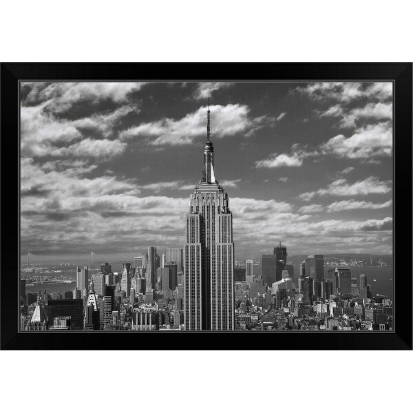 "Black" Black Framed Print