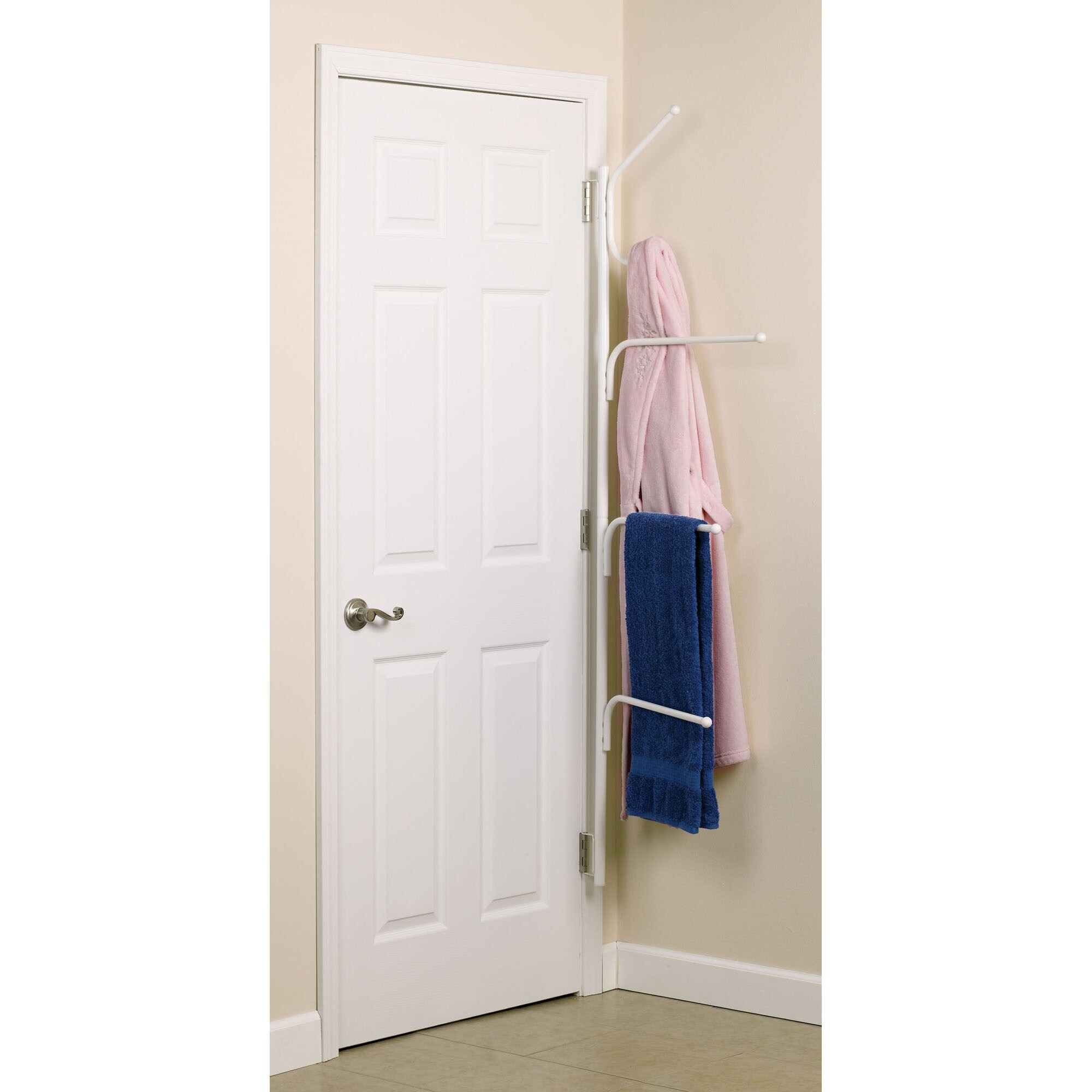 Door hinge towel rack bed bath and beyond shop