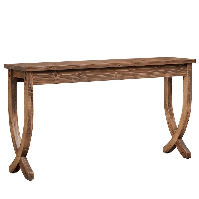 Solid Wood Console Table, Entryway Sofa Table, Living Room Hallway Entrance Foyer Accent Side Table