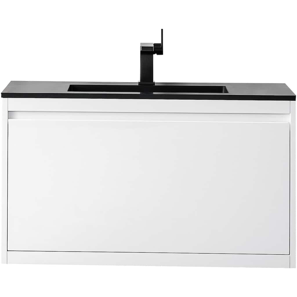 James Martin Vanities 805-V35.4-CH Mantova 36" Wall Mounted Single