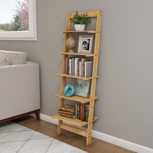 Leaning bookshelf deals