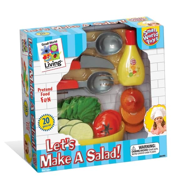 slide 1 of 1, Small World Toys Let's Make A Salad 20-Piece Playset - Multi Multi - Kids