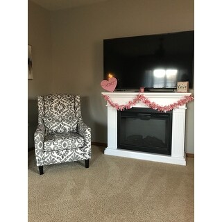 Real Flame Kennedy Grand Electric Fireplace White - Free ...