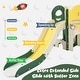 preview thumbnail 30 of 53, 9 in 1 Kids Slide Play Set Structure for Indoor-Outdoor Activity - 65.3''L x 68.9''W x 37.8''H