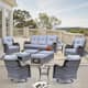 Option Grey-Gray Rattan