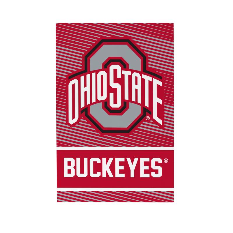 Ohio State University Wooden Tabletop Mantel Shelf Sign