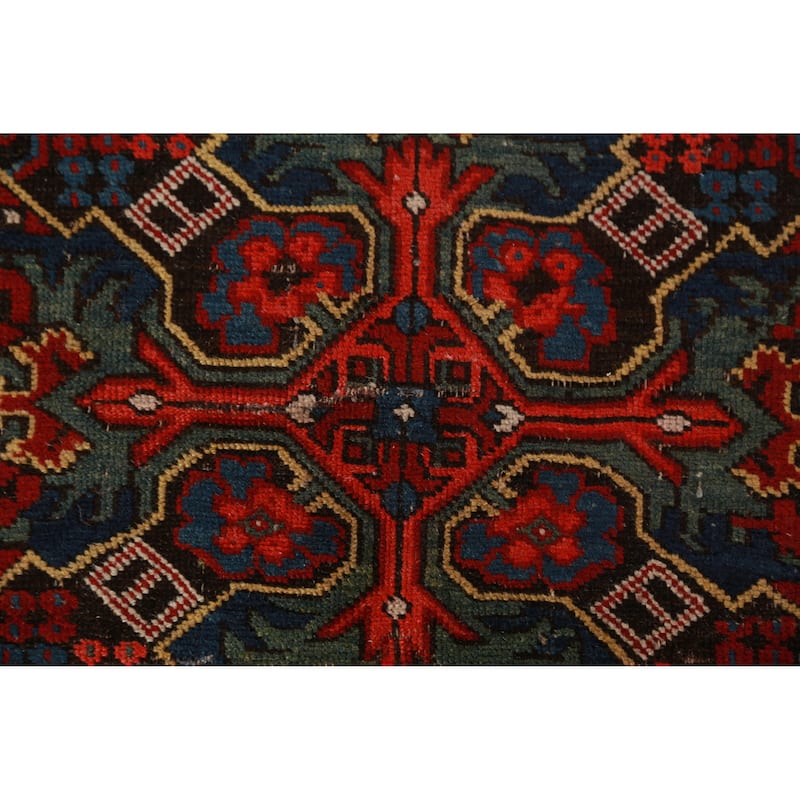 Vegetable Dye Anatolian Turkish Rug Hand-Knotted Wool Carpet - 4'4"x 6'5"