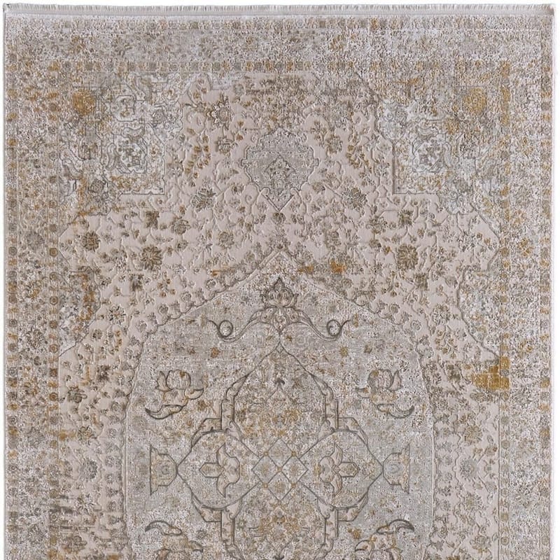 HomeRoots Oriental Traditional Rectangle Area Rug