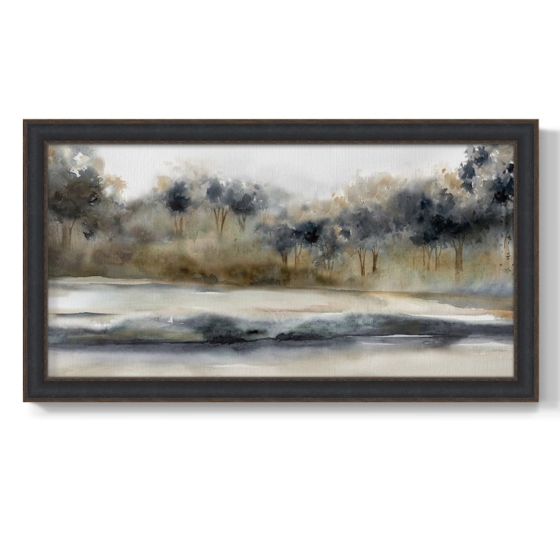 Silent River Premium Framed Canvas- Ready to Hang
