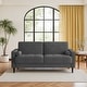 preview thumbnail 59 of 77, 62.5'' W Corduroy Couch Upholstered Square Arm Sofa