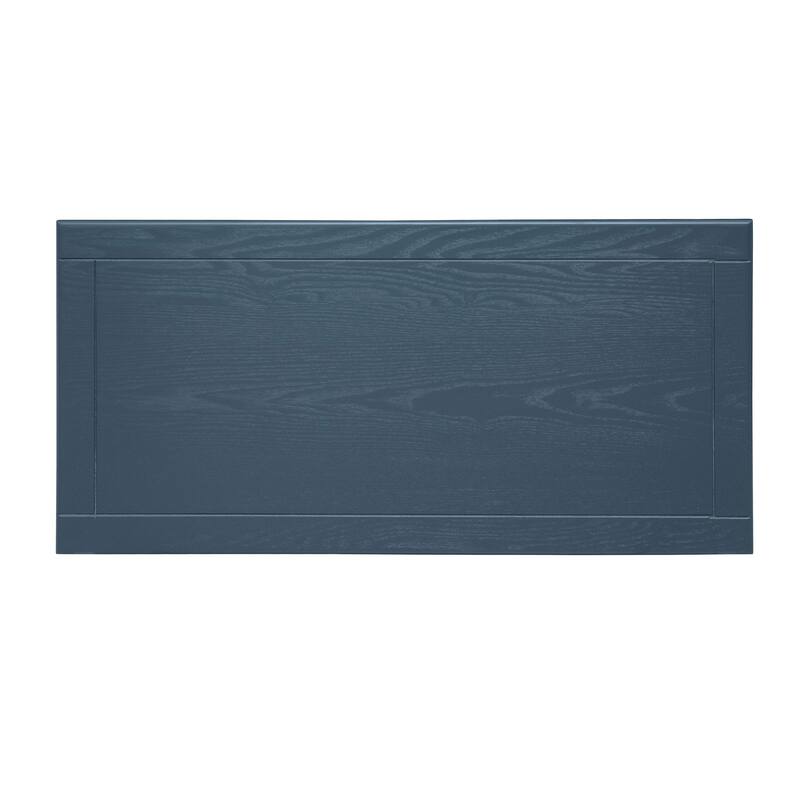 GDFStudio - Manchuria Crest American Style Hollow-Carved Storage Accent Cabinet with 2 Doors