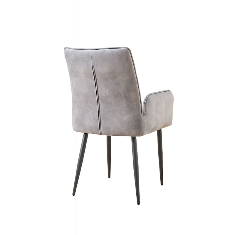 2PCS Cushioned Velvet Dining Chairs