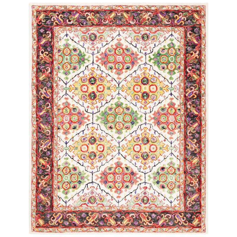 SAFAVIEH Handmade Trace Summer Oriental Wool Rug