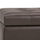 preview thumbnail 33 of 128, WYNDENHALL Essex 34-in. Wide Rectangular Storage Ottoman