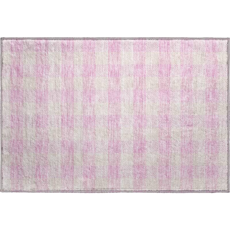 Premium Washable Super Soft Plaid Mayfield Rug