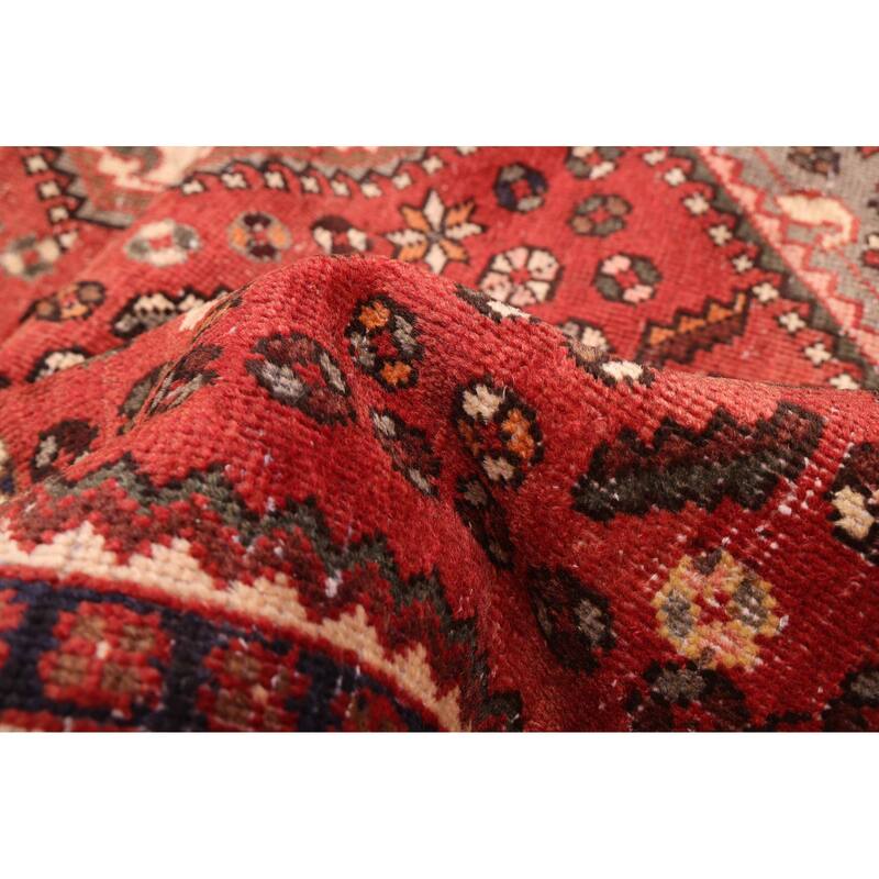 ECARPETGALLERY Hand-knotted Konya Anatolian Red Wool Rug - 5'1 x 6'9