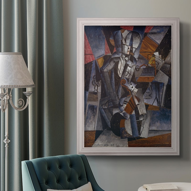 The Musician Premium Framed Canvas- Ready to Hang