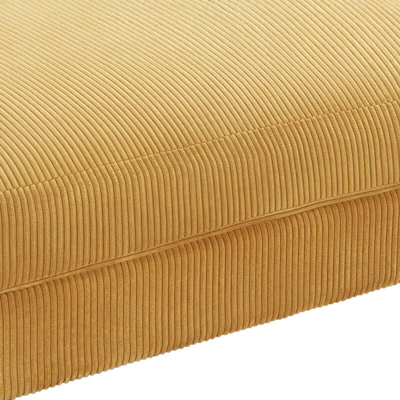 Modern Rectangular Ottoman Foot Rest Stool for Couch