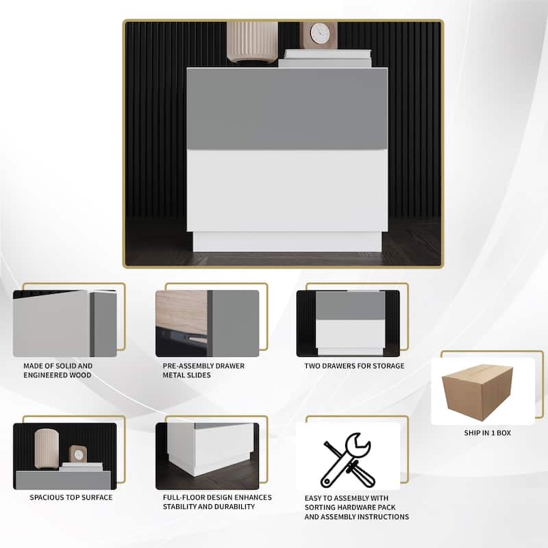 CraftPorch Contemporary Luxury 3-piece Bedroom Set