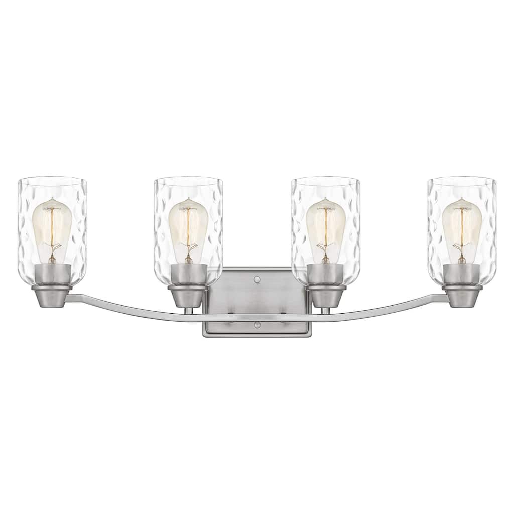 Bellevue QZBF15760 Fleurette 4 Light 28" Wide Vanity Light