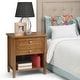 preview thumbnail 1 of 54, WYNDENHALL Norfolk 24 inch Wide Transitional Bedside Nightstand Table - 24 Inches wide