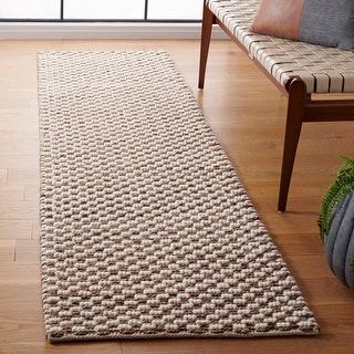 SAFAVIEH Handmade Natural Fiber Yngvild Farmhouse Jute Rug