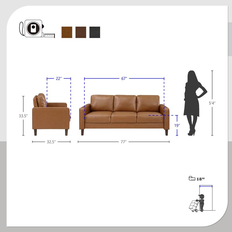 Pitts 2-Piece Living Room Set