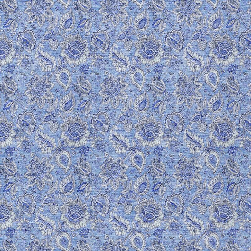 HomeRoots Floral Transitional Rectangle Outdoor Rug