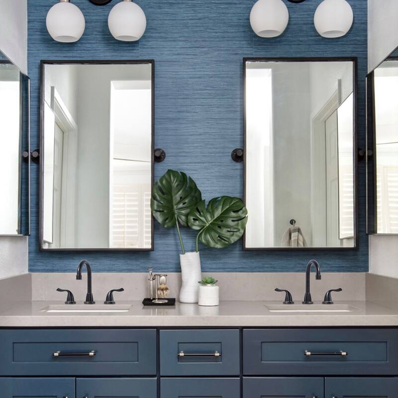WOWOW 8 Inch Widespread Bathroom Faucet