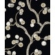 preview thumbnail 1 of 14, Seabrook Designs Allegra Branches Non-Woven Unpasted Wallpaper 20.9 in. W x 33 ft. L - Jet Black & Metallic Gold