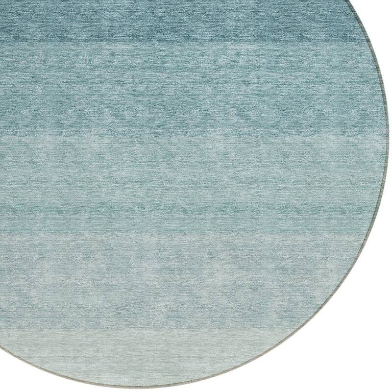 HomeRoots Ombre Transitional Rectangle Outdoor Rug