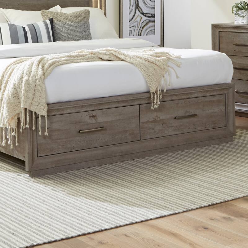 Horizons Graystone Queen Storage Bed