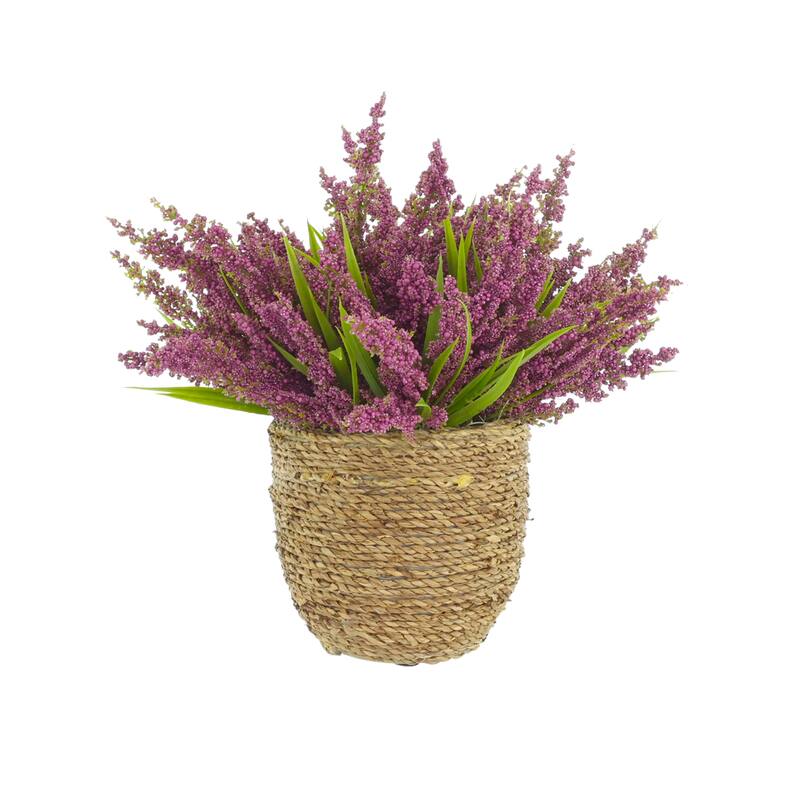Heather in Strawgrass Pot - 12