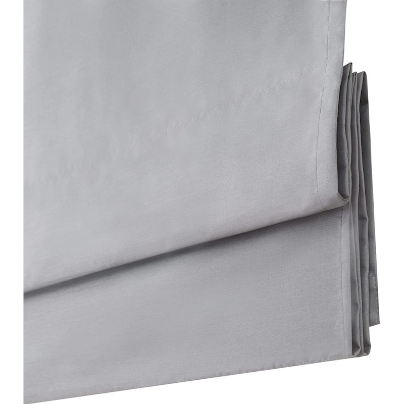 Eclipse Faux Silk 100% Total Blackout Cordless Roman Shade