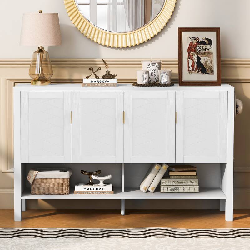 55.1'' Storage Sideboard with 4-Doors