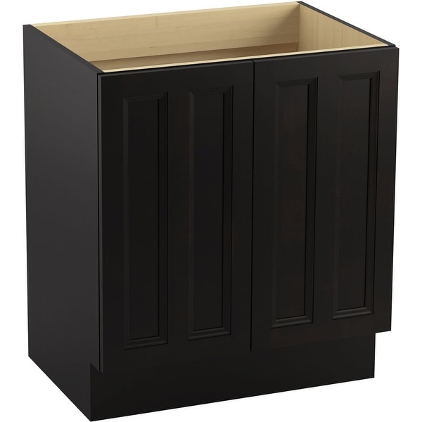 Kohler K-99515-TK Damask 30" Vanity Cabinet Only - Toe Kick Installation Type - Linen White