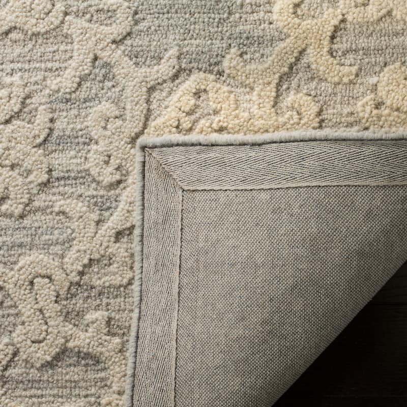 SAFAVIEH, Handmade Blossom Vesela Modern Floral Wool Rug