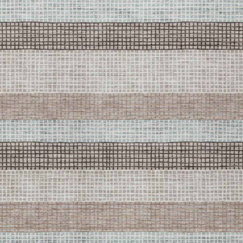HomeRoots Striped Transitional Rectangle Outdoor Rug