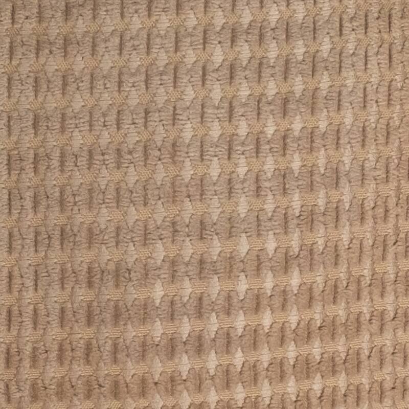 Sweet Home Collection Fluffy Memory Foam Tufted Chair Cushion Non Slip Microdot Rubber Back