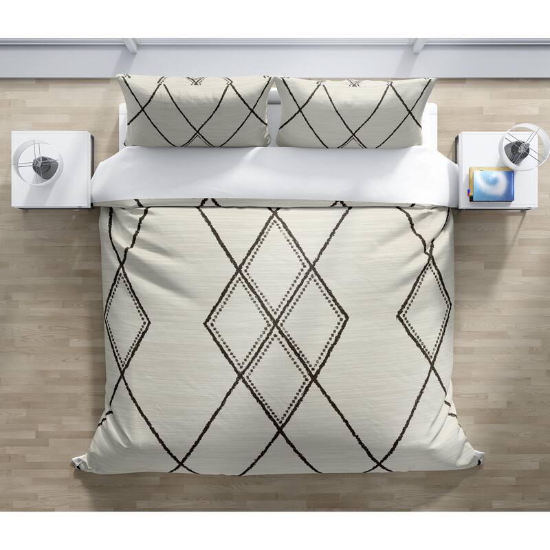 KAMALI IVORY Duvet Cover By Kavka Designs On Sale Bed Bath & Beyond