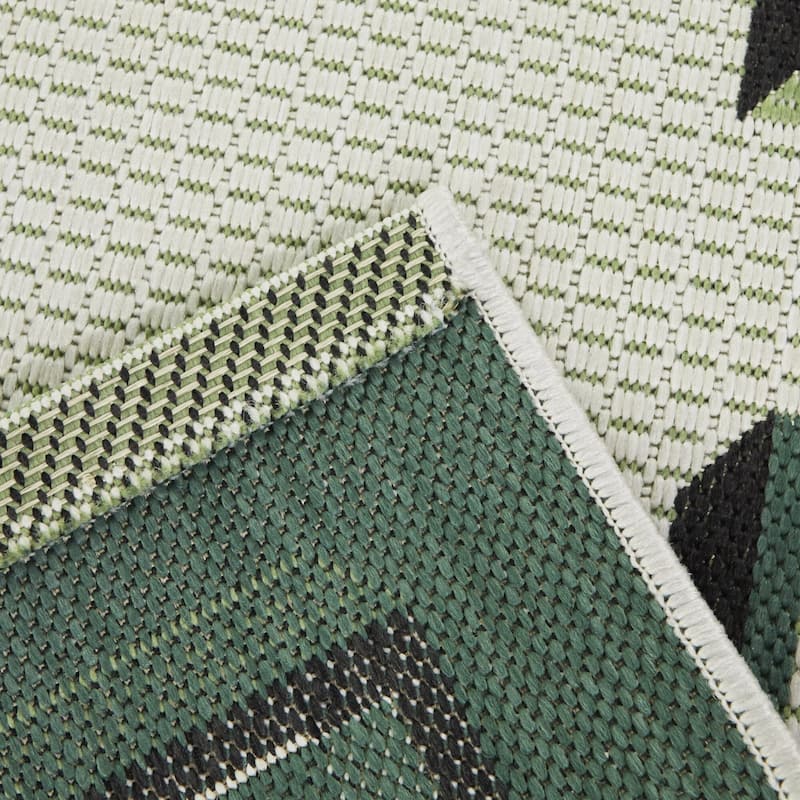 Samina Transitional Border Indoor/Outdoor Area Rug